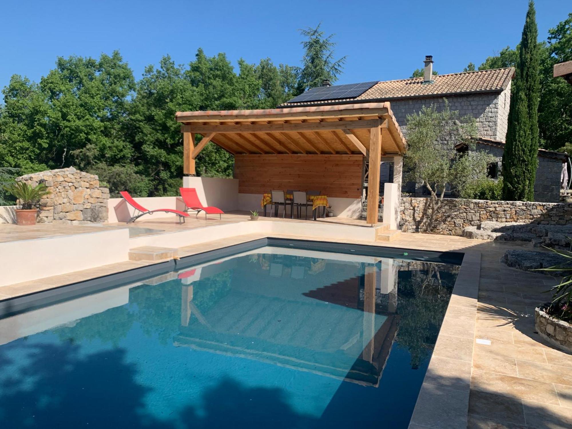 Chambre D'Hotes Climatisee Avec Terrasse Et Spa Bed and Breakfast Saint Alban Auriolles Εξωτερικό φωτογραφία